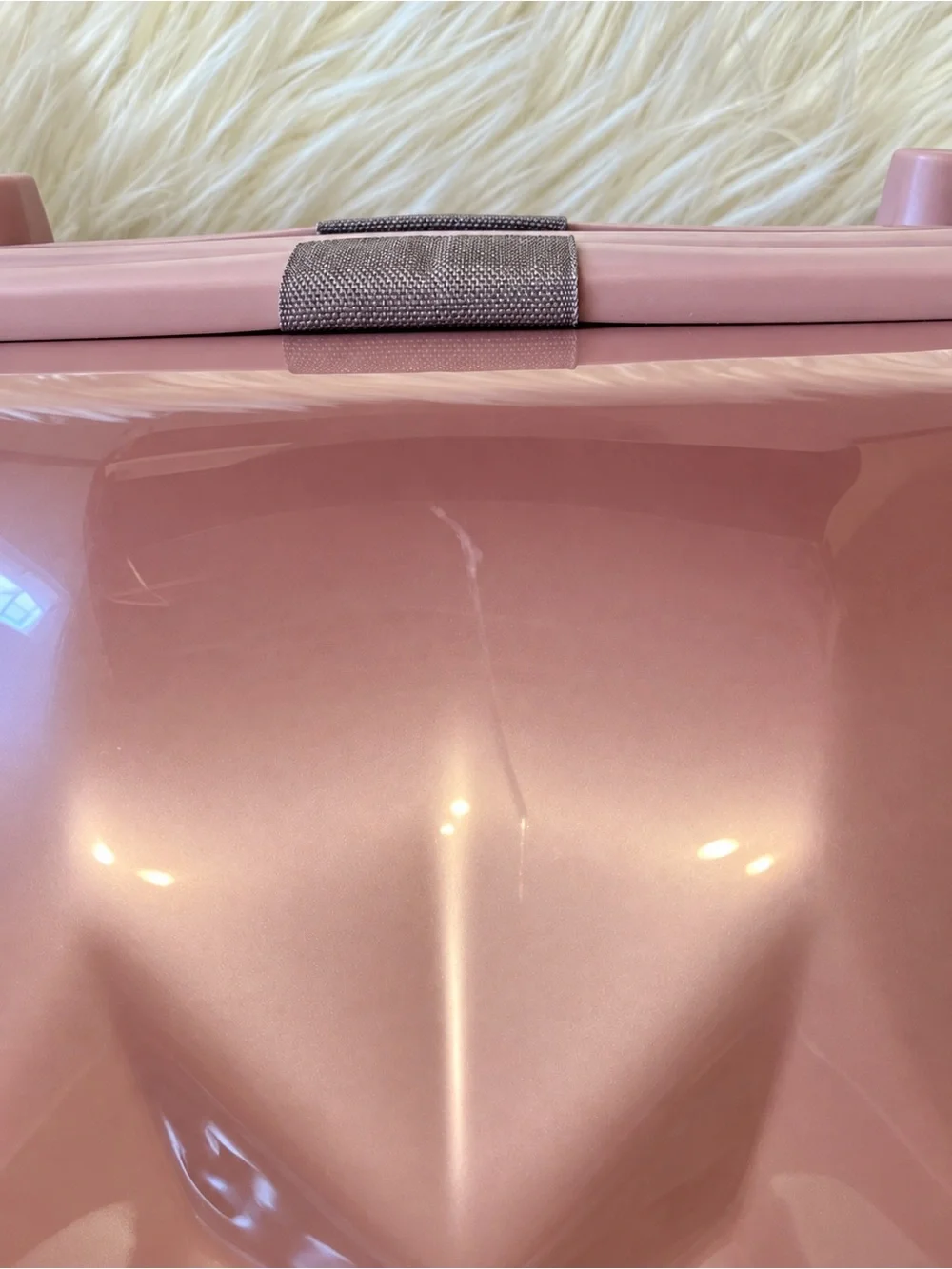 Marcy McKenna Essentials Milan Beauty Case Blush Pink Rose Gold NWT